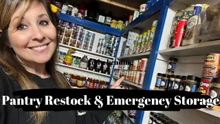 *NEW* Pantry Restock & Emergency Storage + Dry Canning | November 2022