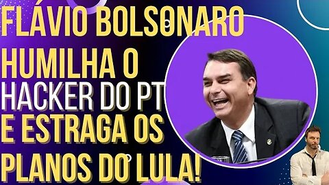 Flávio Bolsonaro humilha ráquer do PT e estraga os planos do Lula!