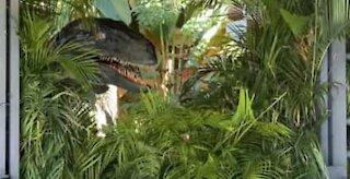 Turistas conhecem assustador Velociraptor de Jurassic World