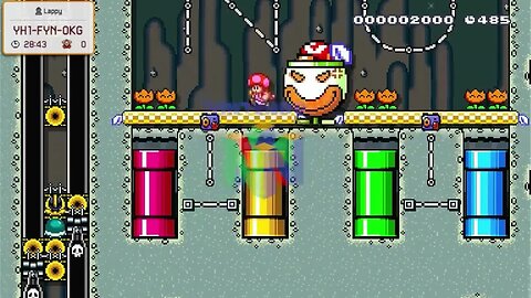 Mario Maker 2 Trollish Clowncars