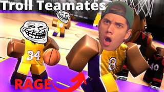 Rage Quitting Basketball Legends