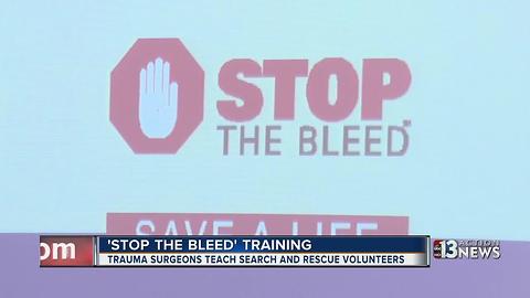 Stop The Bleed Training