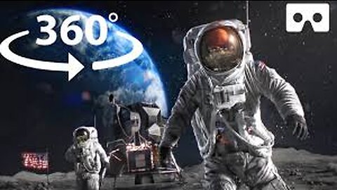 360° MOON Space Mission in Virtual Reality - Apollo 11 VR"