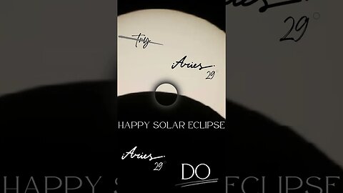 🌑Happy Solar Eclipse 2U! #solareclipse #motivation #shorts