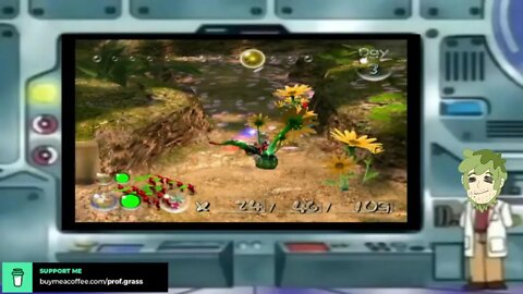 Prof.Grass Gaming: Pikmin 2 Day 3
