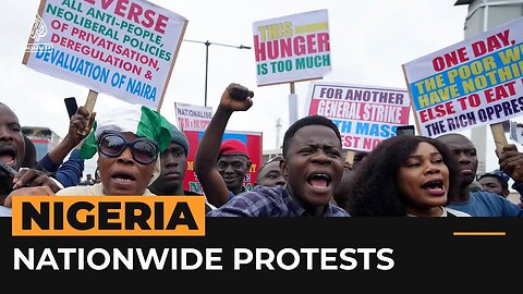 Nationwide protests over the rising cost of living in Nigeria | Al Jazeera Newsfeed| TP