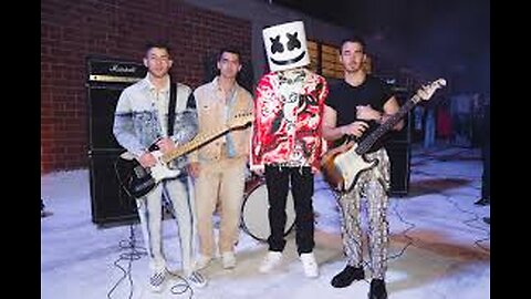 Marshmello x Jonas Brothers - Leave Before You Love Me (Official Music Video)