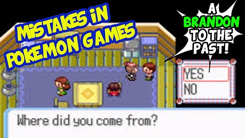 Mistakes In the Pokemon Games - ABrandonToThePast