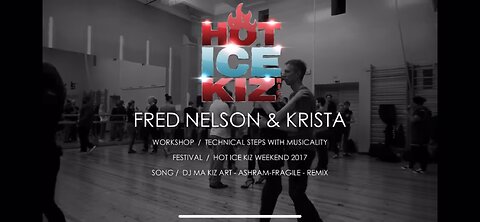 Get Ready to Heat Up the Dance Floor with Fred Nelson & Krista at Hot Ice Kiz Riga!