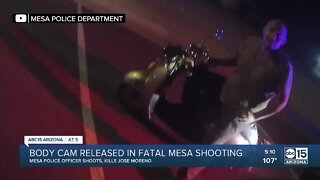 Body camera footage released in fatal Mesa shooting