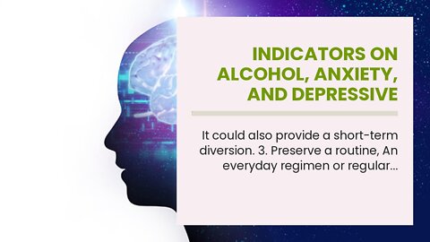Indicators on Alcohol, Anxiety, and Depressive Disorders - PMC - NCBI You Need To Know