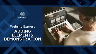 Website Express Adding Elements Demonstration