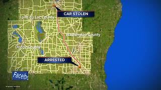 Milwaukee teen steals car, leads officers on high-speed chase through two counties