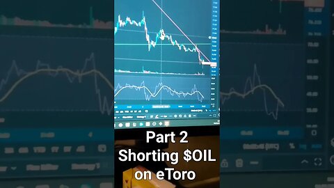 #Selling #OIL from $77.17 to $76.77 on #eToro Part 2