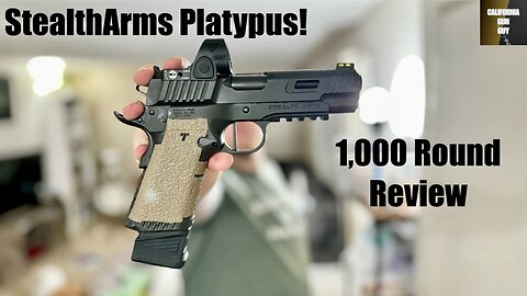 StealthArms Platypus 1,000 round Review : The 1911 that takes Glock Mags