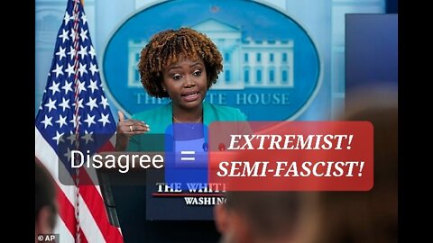 WH: "If you disagree you're an extremist"