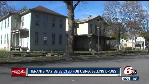 Tenants may be evicted for using, selling drugs
