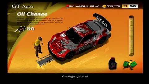 Gran Turismo 4 Max Speed Test Part 25! Nissan Motul Pitwork Z '04!