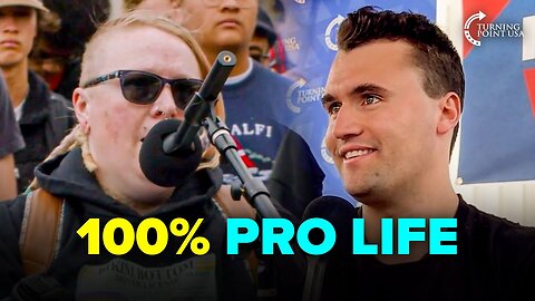 Charlie Kirk Shares His Hot Take On Abortion Rights... 👀🔥
