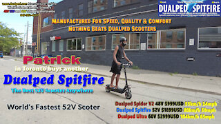 Patrick Buys His 2nd Dualped Spitfire In Downtown Toronto!