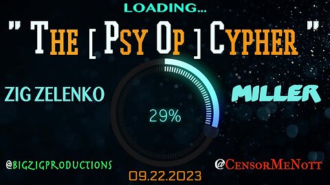 "The [ Psy Op ] Cypher" - LIVE ! [ FRIDAY - AUGUST 9th, 2024 ] - @ThePsyOpCypher - X