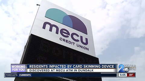 Card skimming device discovered at MECU in Dundalk