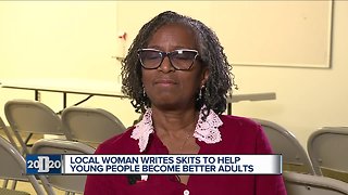 Local woman writes skits to help young people become better adults