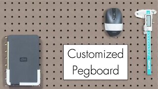 Pegboard Anything // Custom 3D Printed Hangers using Photogrammetry, Scanning, and Fusion 360