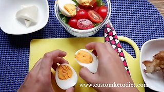 Keto Cobb Egg Salad