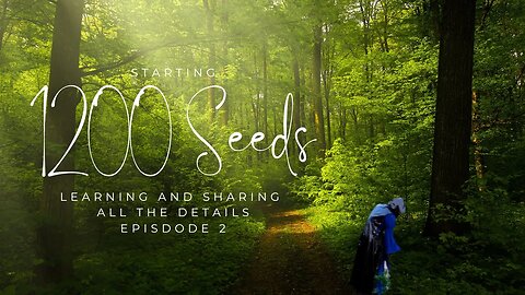 🌱We have BABIES: Starting seeds indoors 1200 SEEDS 🏵️#gardening #seedstarting #homesteading