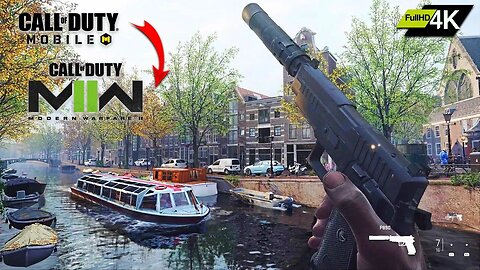 CoD Modern Warfare 2 Gameplay | Better than Action Movies | Part 1 | Amsterdam Mission 4K