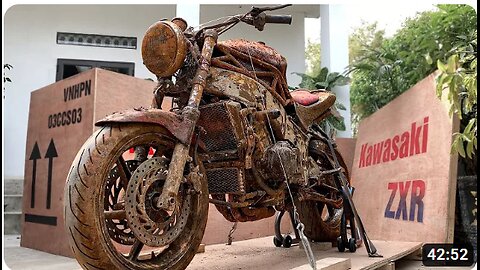 DYOR - KAWASAKI Motocycle Racing | Repair a badly damaged Motocycle