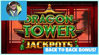 8 Wins, 8 Spins, 8 Wilds, 8 Prizes! Dragon Tower Jackpots Slot Back-to-Back Bonus!