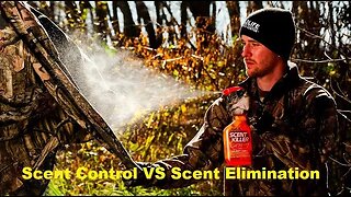 Scent Control or Scent Elimination in Deer hunting