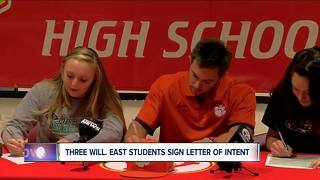 Williamsville East trio continues their playing careers
