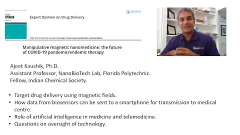 We discuss nanomedicine with Assistant Professor Kaushik