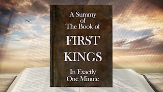 The Minute Bible - First Kings In One Minute
