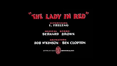 1935, 9-7, Merrie Melodies, The lady in red