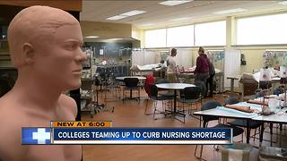 Local colleges team up to solve nursing shortage