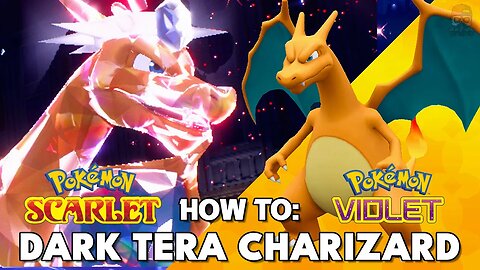 How to get FREE Dark Tera Charizard in Pokemon Scarlet and Violet