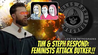 Feminists Attack Harrison Butker w/ Steph Gordon!!
