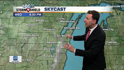 Michael Fish's NBC26 weather forecast