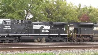 Norfolk Southern Loaded Coal Train from Berea, Ohio October 1, 2022