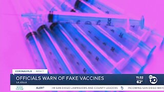 Amid rollout of COVID-19 vaccines, officials warn of fake vaccines sold online