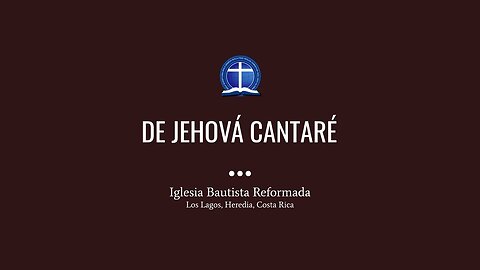 De Jehová Cantaré