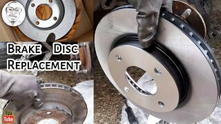 How To Replace Brake Disc On Nissan Tiida