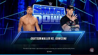 Smackdown John Cena vs Grayson Waller