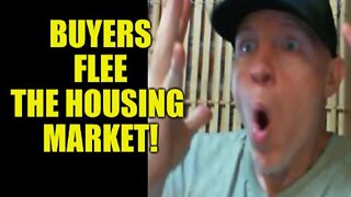 BUYERS FLEE HOUSING MARKET! HOME SELLERS FURIOUS, HOUSING BUBBLE DEFLATING, ADJUSTABLE MORTGAGES