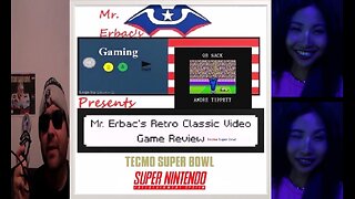 Mr. Erbac's Retro Classic Video Game Review - Tecmo Super Bowl (Super Nintendo)