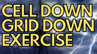 Cell Towers are Down, Grid is Down, What To Do